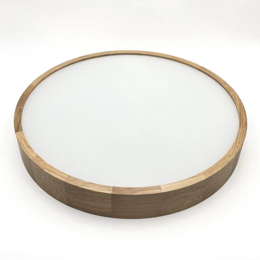 Brilagi - LED stropna svjetiljka CARVALHO 4xE27/60W/230V hrast, promjer 57,5 cm