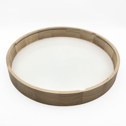 Brilagi - LED stropna svjetiljka CARVALHO 4xE27/60W/230V hrast, promjer 57,5 cm