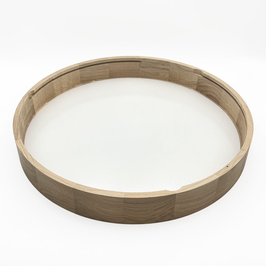 Brilagi - LED stropna svjetiljka CARVALHO 4xE27/60W/230V hrast, promjer 57,5 cm