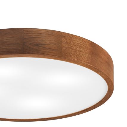 Brilagi - LED Stropna svjetiljka CARVALHO 4xE27/60W/230V hrast trešnja pr. 57,5 cm