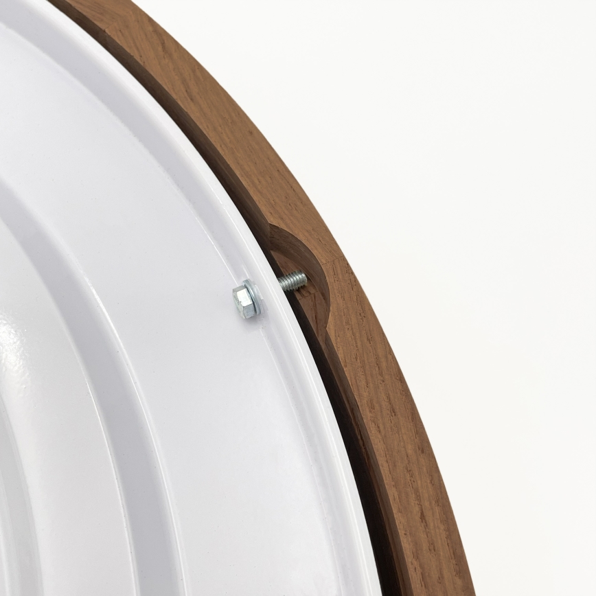 Brilagi - LED Stropna svjetiljka CARVALHO 4xE27/60W/230V hrast trešnja pr. 57,5 cm