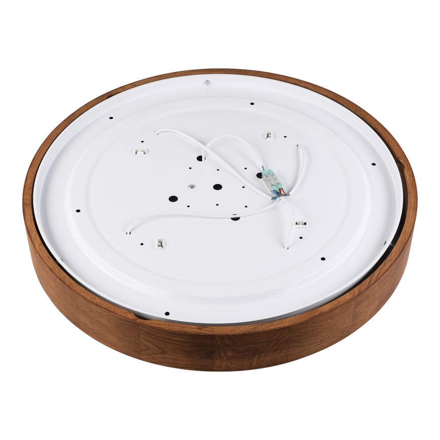 Brilagi - LED Stropna svjetiljka CARVALHO 4xE27/60W/230V hrast trešnja pr. 57,5 cm