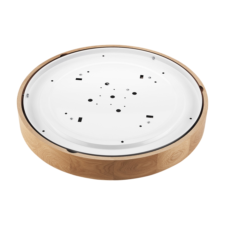 Brilagi - LED stropna svjetiljka CARVALHO 4xE27/60W/230V hrast Ø 57,5 cm