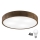 Brilagi - LED Stropna svjetiljka CARVALHO 4xE27/60W/230V orah Ø 57,5 cm