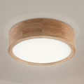 Brilagi - LED stropna svjetiljka CARVALHO LED/20W/230V, hrast, promjer 27,5 cm