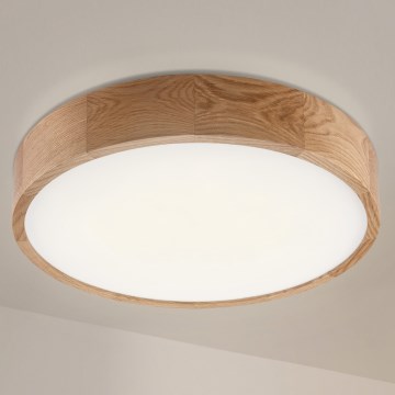 Brilagi - LED stropna svjetiljka CARVALHO LED/36W/230V hrast, prom. 47,5 cm
