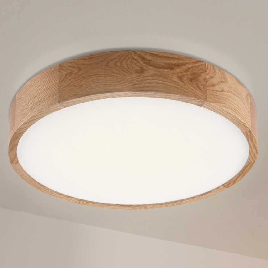 Brilagi - LED stropna svjetiljka CARVALHO LED/36W/230V hrast, prom. 47,5 cm