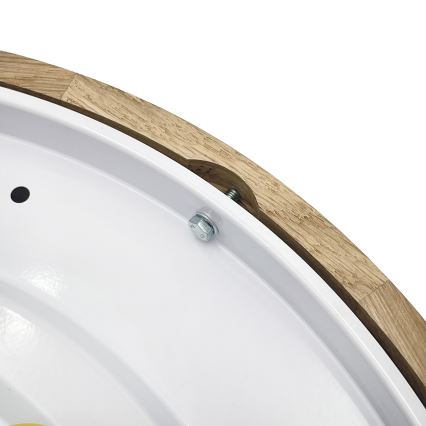 Brilagi - LED stropna svjetiljka CARVALHO LED/36W/230V hrast, prom. 47,5 cm