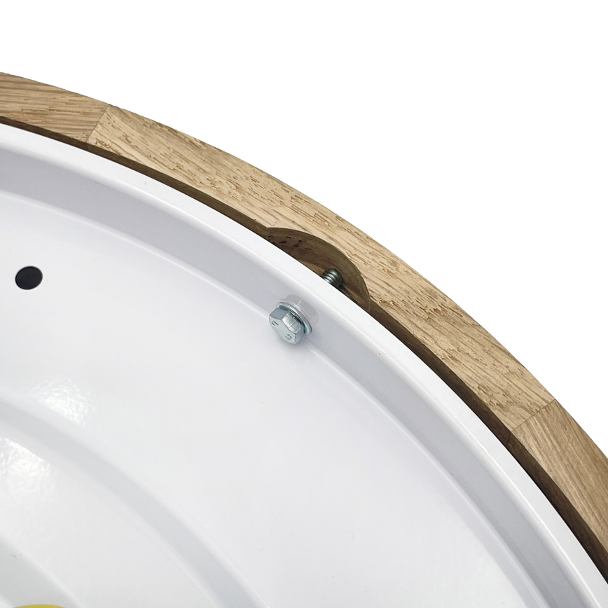 Brilagi - LED stropna svjetiljka CARVALHO LED/36W/230V hrast, prom. 47,5 cm