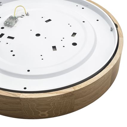Brilagi - LED stropna svjetiljka CARVALHO LED/36W/230V hrast, prom. 47,5 cm
