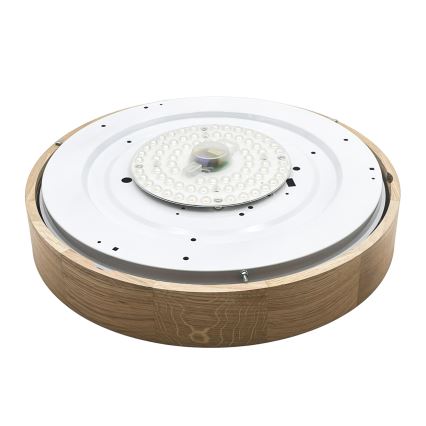 Brilagi - LED stropna svjetiljka CARVALHO LED/36W/230V hrast, prom. 47,5 cm