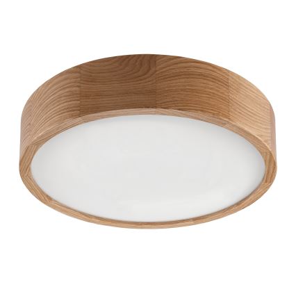 Brilagi - LED stropna svjetiljka CARVALHO LED/36W/230V hrast promjer 37,5 cm