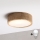 Brilagi - LED stropna svjetiljka CARVALHO MODERN 1xE27/60W/230V promjer 27,5 cm hrast
