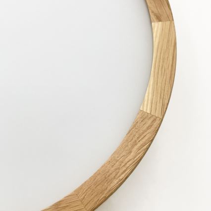 Brilagi - LED stropna svjetiljka CARVALHO MODERN 1xE27/60W/230V promjer 27,5 cm hrast