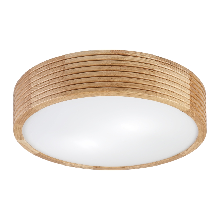 Brilagi - LED stropna svjetiljka CARVALHO MODERN 2xE27/60W/230V Ø 37,5 cm hrast
