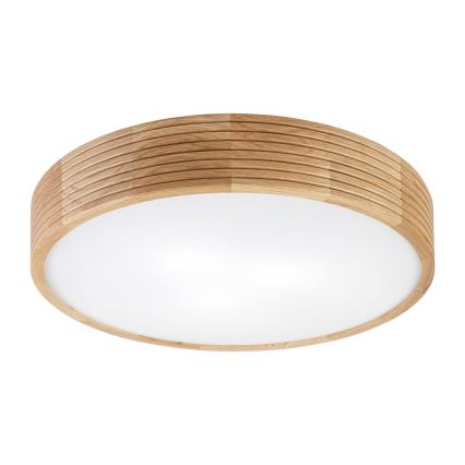 Brilagi - LED stropna svjetiljka CARVALHO MODERN 3xE27/60W/230V Ø 47,5 cm hrast