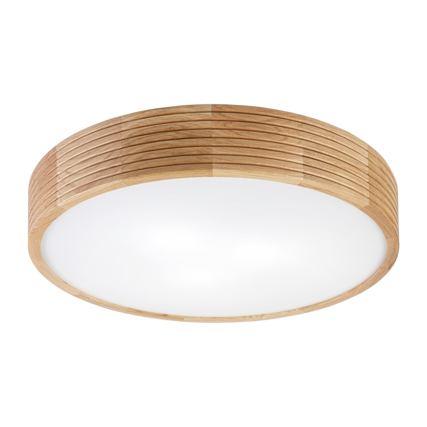 Brilagi - LED stropna svjetiljka CARVALHO MODERN 3xE27/60W/230V Ø 47,5 cm hrast