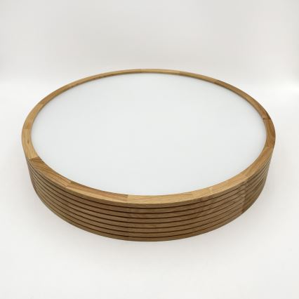 Brilagi - LED stropna svjetiljka CARVALHO MODERN 3xE27/60W/230V Ø 47,5 cm hrast