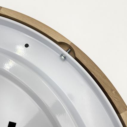 Brilagi - LED stropna svjetiljka CARVALHO MODERN 3xE27/60W/230V Ø 47,5 cm hrast