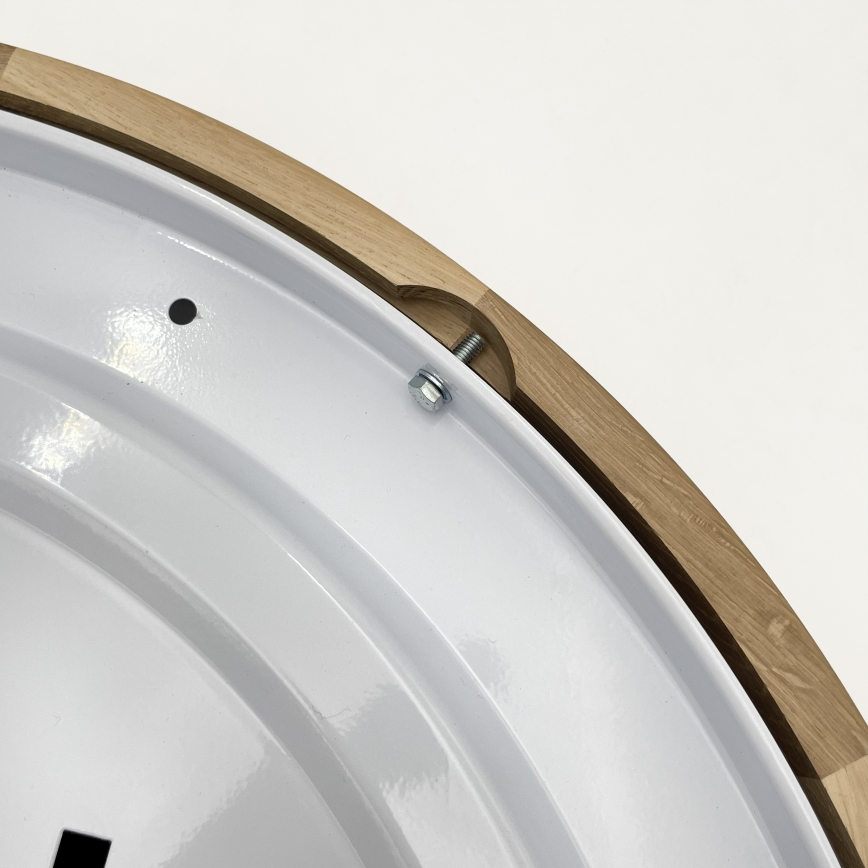 Brilagi - LED stropna svjetiljka CARVALHO MODERN 3xE27/60W/230V Ø 47,5 cm hrast