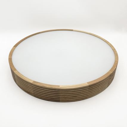 Brilagi - LED stropna svjetiljka CARVALHO MODERN 4xE27/60W/230V hrast Ø 57,5 cm