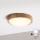 Brilagi - LED stropna svjetiljka CARVALHO MODERN SLIM 1xE27/60W/230V promjer 27,5 cm hrast