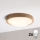 Brilagi - LED stropna svjetiljka CARVALHO MODERN SLIM 2xE27/60W/230V Ø 37,5 cm hrast