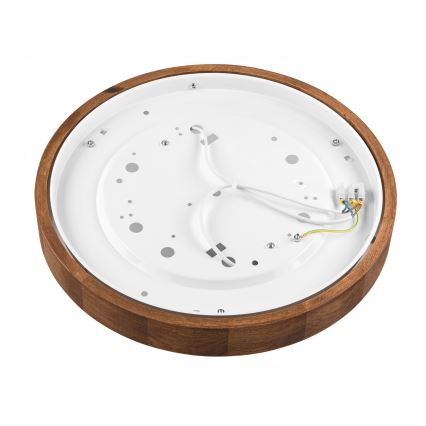 Brilagi - LED Stropna svjetiljka CARVALHO SLIM 2xE27/60W/230V hrast trešnja pr. 37 cm