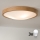 Brilagi - LED stropna svjetiljka CARVALHO SLIM 3xE27/15W/230V hrast, promjer 47 cm
