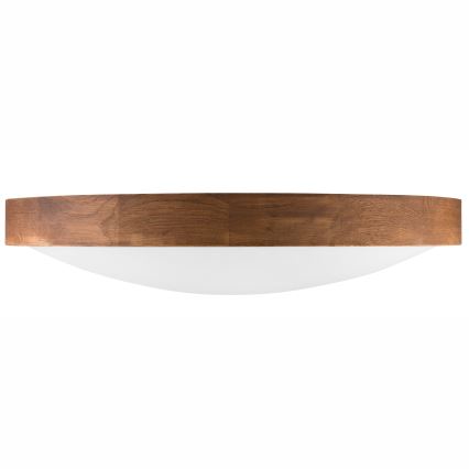 Brilagi - LED stropna svjetiljka CARVALHO SLIM 3xE27/15W/230V hrast/trešnja Ø 47 cm