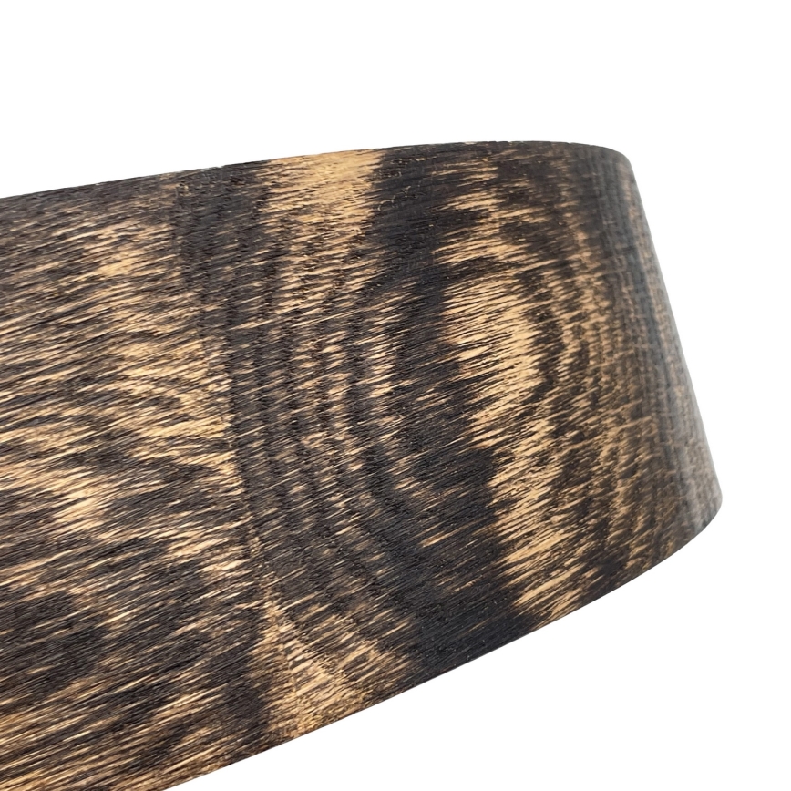 Brilagi - LED stropna svjetiljka CARVALHO SMOKEY LED/20W/230V hrast pr. 27,5 cm