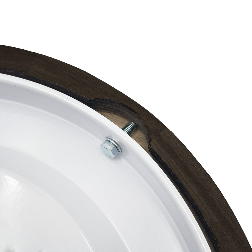 Brilagi - LED stropna svjetiljka CARVALHO SMOKEY LED/20W/230V hrast pr. 27,5 cm