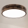 Brilagi - LED stropna svjetiljka CARVALHO SMOKEY LED/36W/230V hrast Ø 47,5 cm