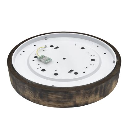 Brilagi - LED stropna svjetiljka CARVALHO SMOKEY LED/36W/230V hrast Ø 47,5 cm