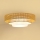 Brilagi - LED Stropna svjetiljka CEDAR LUNETA LED/26W/230V bež/smeđa/krem