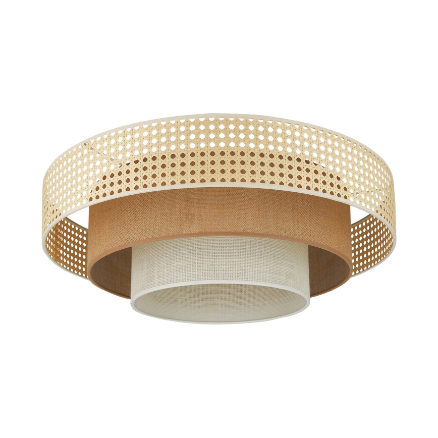 Brilagi - LED Stropna svjetiljka CEDAR LUNETA LED/26W/230V bež/smeđa/krem