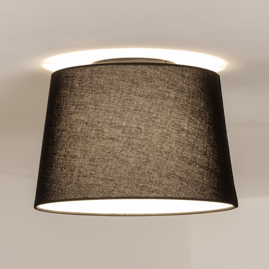 Brilagi - LED stropna svjetiljka CERIA 1xE27/40W/230V Ø 30 cm crna