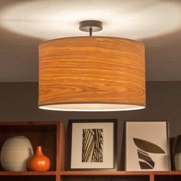 Brilagi - LED stropna svjetiljka CERIA 1xE27/60W/230V Ø 45 cm crna/bež