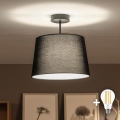 Brilagi - LED stropna svjetiljka CERIA za površinsku montažu 1xE27/60W/230V pr. 30 cm crna
