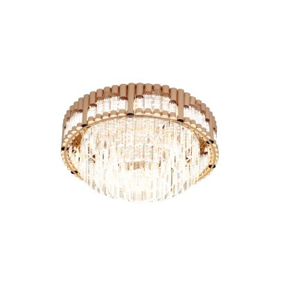 Brilagi - prigušivo LED stropno svjetlo CROWN LED/41W/230V 3000-6000K promjer 48 cm zlatna + daljinski upravljač
