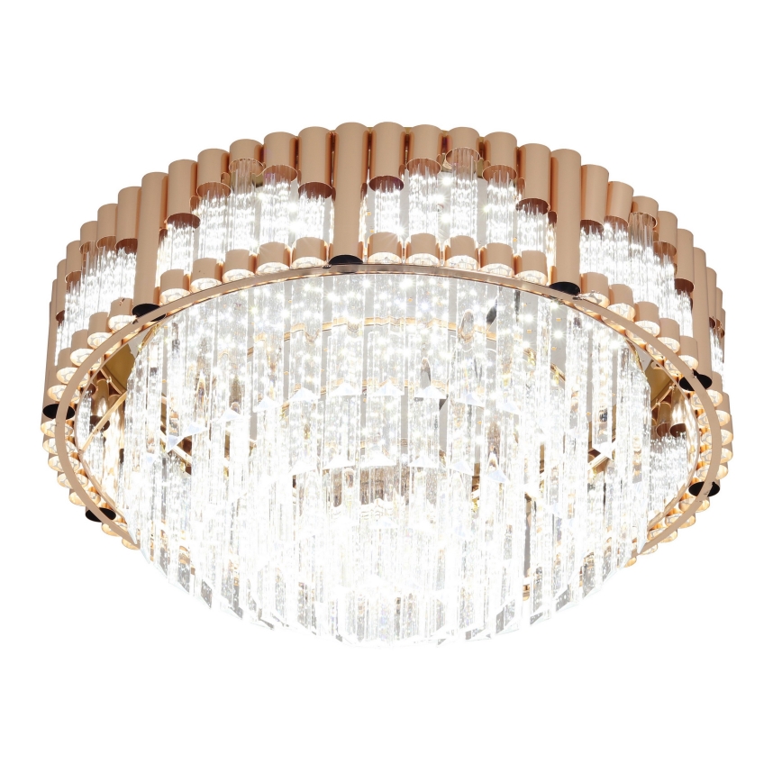 Brilagi - prigušivo LED stropno svjetlo CROWN LED/41W/230V 3000-6000K promjer 48 cm zlatna + daljinski upravljač