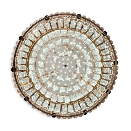 BRILAGI - prigušivo LED stropno svjetlo CROWN LED/41W/230V 3000-6000K promjer 48 cm zlatna + daljinski upravljač