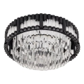 Brilagi - LED stropna svjetiljka CROWN, prigušiva, LED/41W/230V 3000-6000K, promjer 48 cm, crna + daljinski upravljač