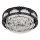 Brilagi - LED stropna svjetiljka CROWN, prigušiva, LED/41W/230V 3000-6000K, promjer 48 cm, crna + daljinski upravljač