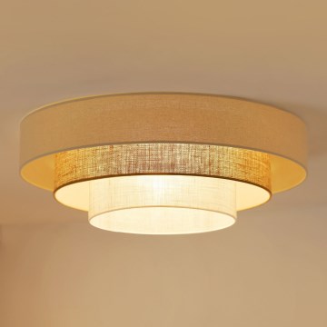 Brilagi - LED Stropna svjetiljka DENVER LUNETA LED/12W/230V pr. 60 cm 3000K/4000K/6400K bež/krem