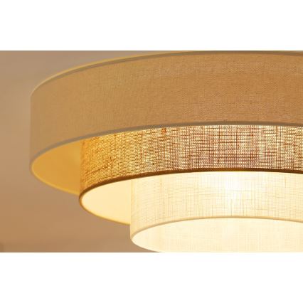 Brilagi - LED Stropna svjetiljka DENVER LUNETA LED/12W/230V pr. 60 cm 3000K/4000K/6400K bež/krem