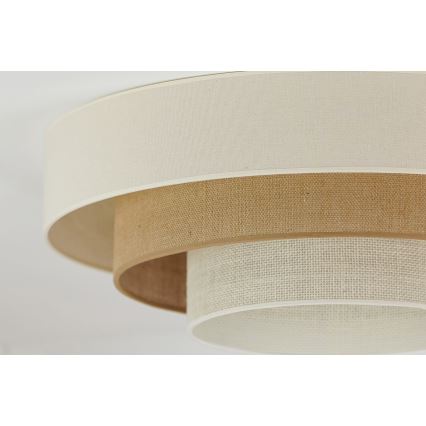 Brilagi - LED Stropna svjetiljka DENVER LUNETA LED/12W/230V pr. 60 cm 3000K/4000K/6400K bež/krem