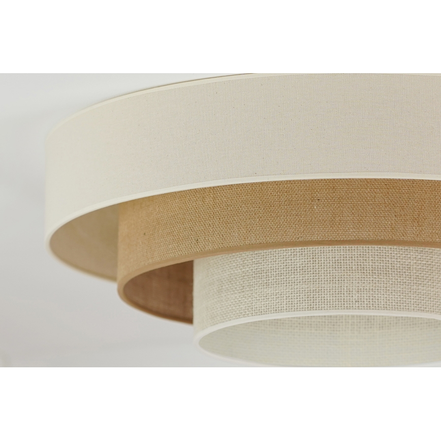 Brilagi - LED Stropna svjetiljka DENVER LUNETA LED/12W/230V pr. 60 cm 3000K/4000K/6400K bež/krem