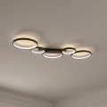 BRILAGI - LED stropna svjetiljka ECHO LED/60W/230V 4000K 45x110 cm crna