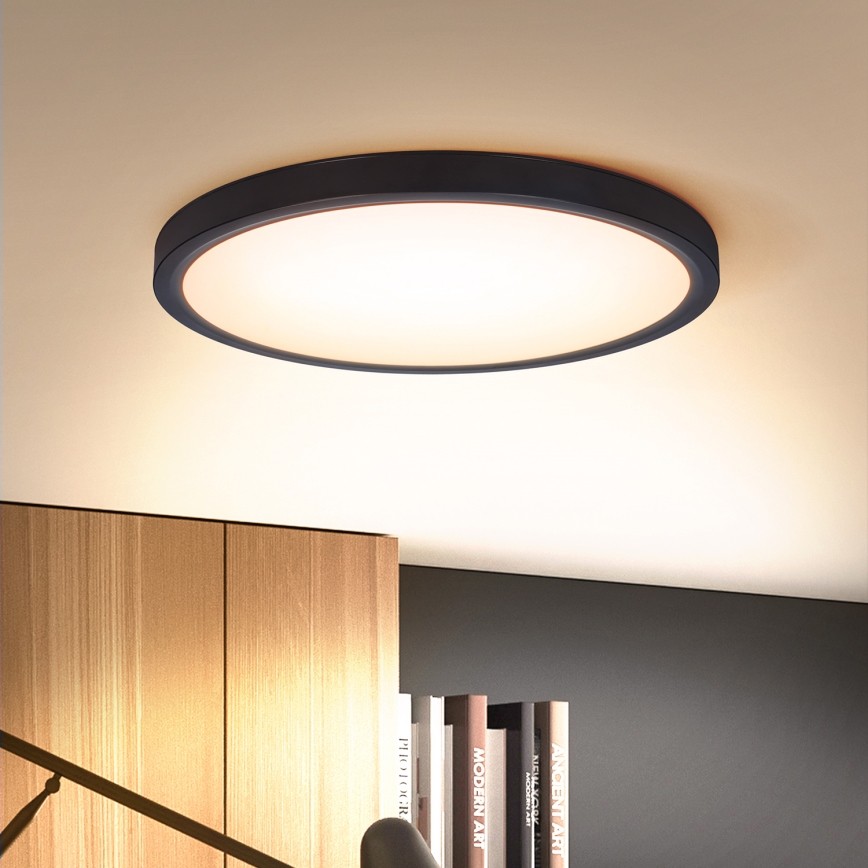 Brilagi - LED Stropna svjetiljka ESTELA LED/18W/230V crna